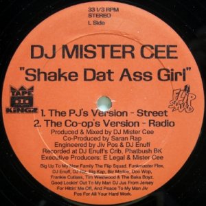 画像: DJ Mister Cee – Shake Dat Ass Girl
