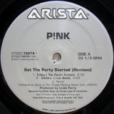 画像: P!nk – Get The Party Started (Remixes)