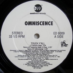 画像: Omniscence – Touch Y'all
