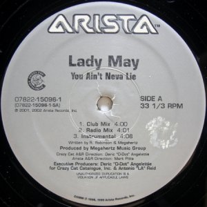 画像: Lady May – You Ain't Neva Lie / The Dick & The Dough