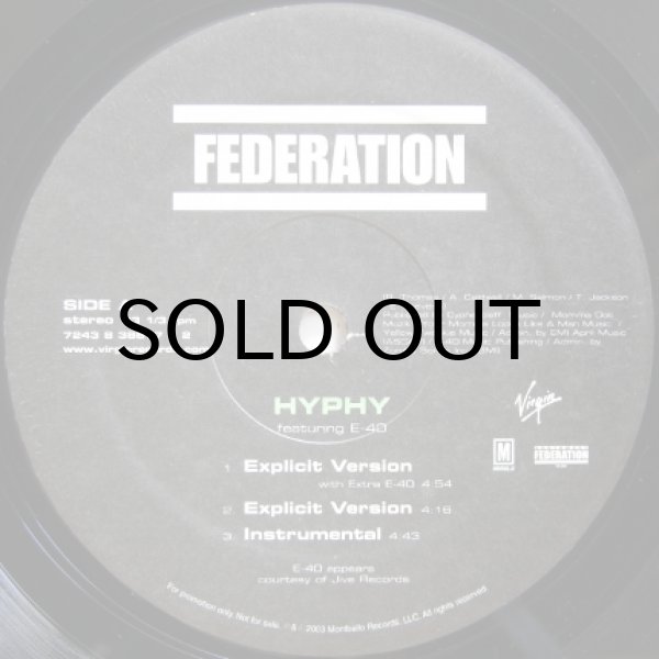 画像1: Federation – Hyphy