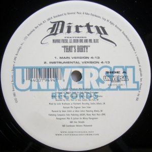 画像: Dirty featuring Mannie Fresh, Lil Burn One & Mr. Blue – That's Dirty