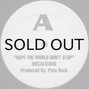 画像: Mecalicous – Hope The World Don't Stop / How You Feel
