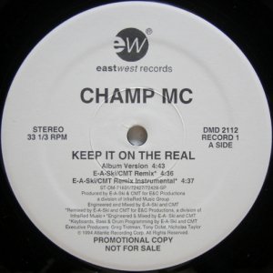 画像: Champ MC – Keep It On The Real