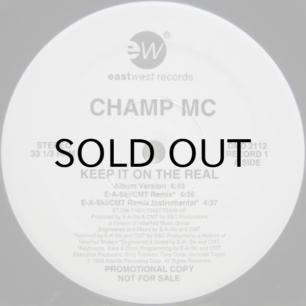 画像1: Champ MC – Keep It On The Real