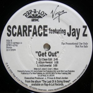 画像: Scarface – Look Me In My Eyes / Get Out