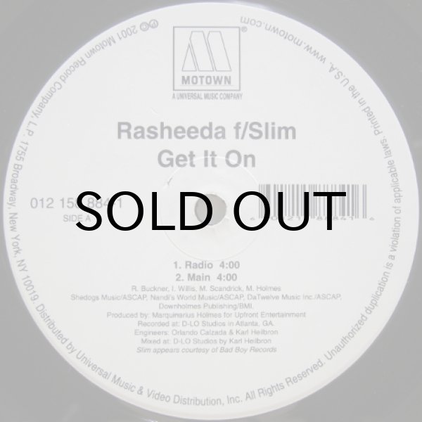 画像1: Rasheeda f/ Slim – Get It On