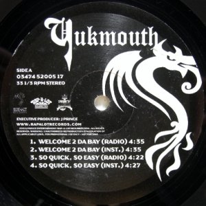 画像: Yukmouth – Welcome 2 Da Bay