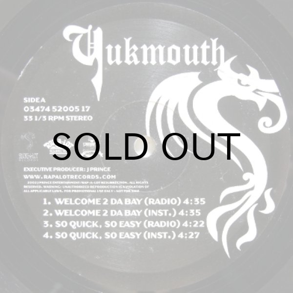 画像1: Yukmouth – Welcome 2 Da Bay