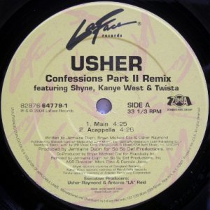 画像: Usher featuring Shyne, Kanye West & Twista – Confessions Part II (Remix)