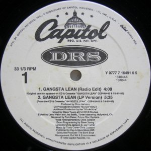 画像: D.R.S. – Gangsta Lean