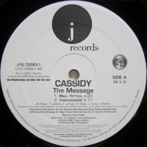 画像: Cassidy – The Message