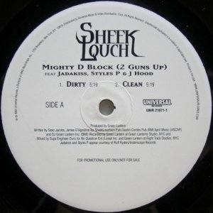 画像: Sheek Louch – Mighty D-Block (2 Guns Up) / Turn It Up