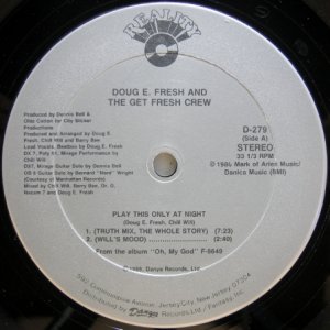 画像: Doug E. Fresh & The Get Fresh Crew – Play This Only At Night