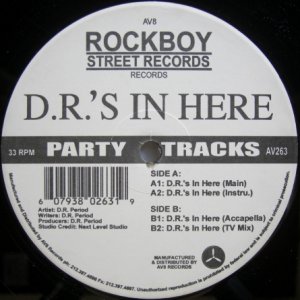 画像: D.R. Period – D.R.'s In Here