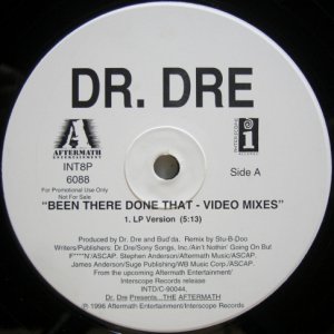 画像: Dr. Dre – Been There Done That - Video Mixes