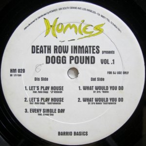 画像: Dogg Pound – Death Row Inmates Presents Dogg Pound Vol.1