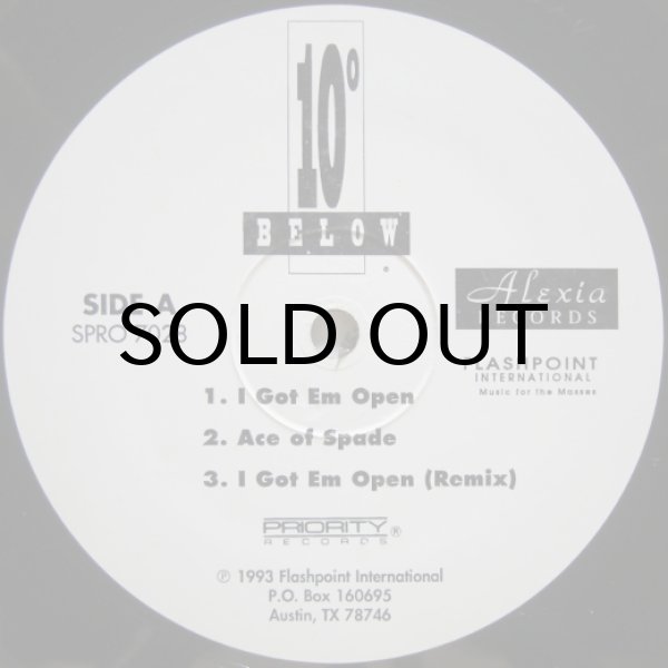 画像1: 10° Below – I Got Em Open