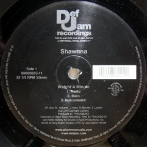 画像: Shawnna – Weight A Minute / U Crazy