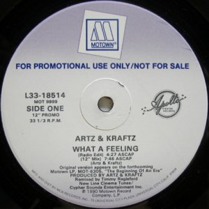 画像: Artz & Kraftz – What A Feeling
