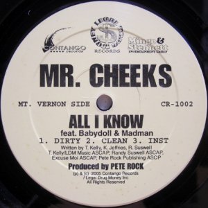 画像: Mr. Cheeks – Turn It Up / All I Know