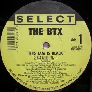 画像: The BTX – This Jam Is Black