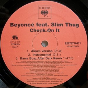 画像: Beyoncé – Check On It