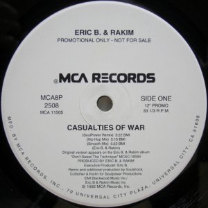 画像: Eric B. & Rakim – Casualties Of War
