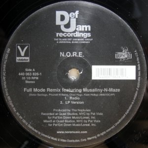 画像: N.O.R.E. featuring Musaliny & Maze  – Full Mode (Remix)