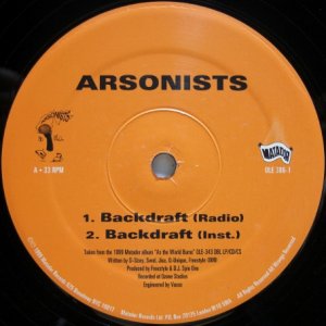 画像: Arsonists – Backdraft / Halloween II - Season Of The Witch