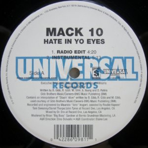 画像: Mack 10 – Hate In Yo Eyes
