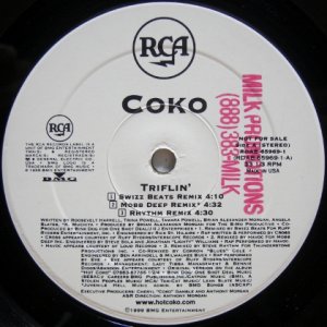 画像: Coko – Triflin' (Remixes)