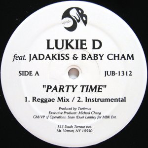 画像: LUKIE D feat. JADAKISS & BABY CHAM / PARTY TIME