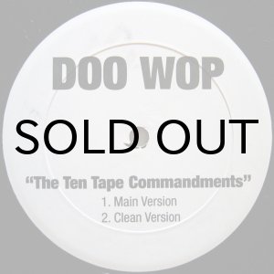 画像: DOO WOP / THE TEN TAPE COMMANDMENTS