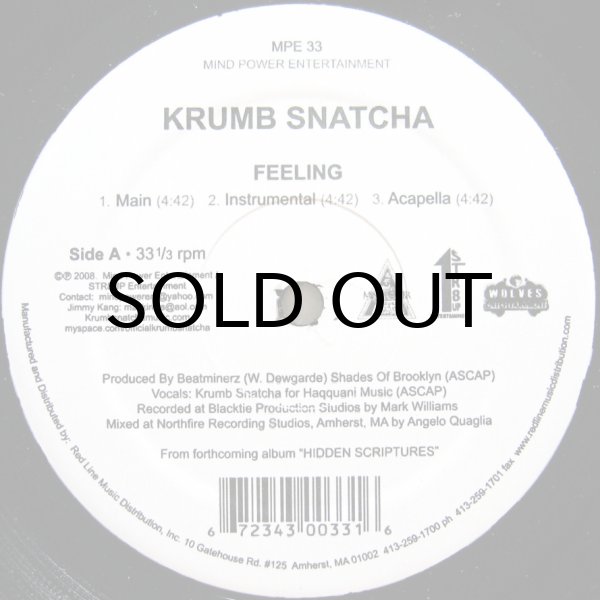 画像1: KRUMB SNATCHA / FEELING