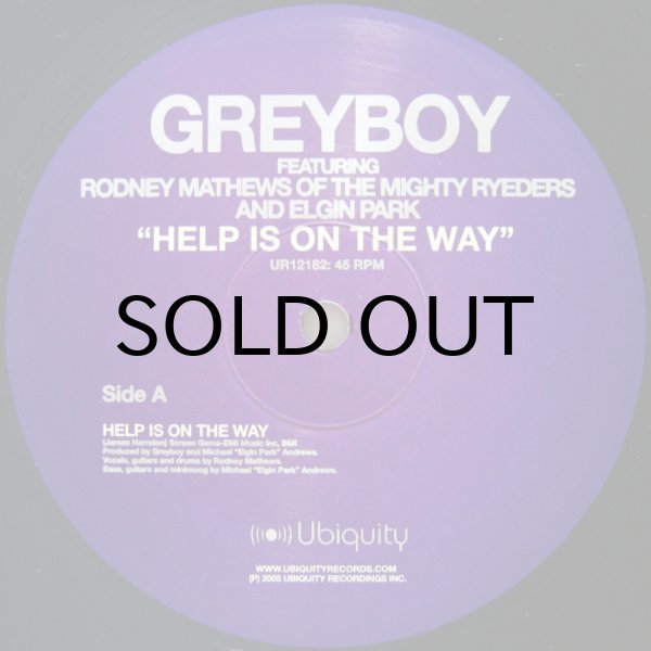 画像1: GREYBOY / HELP IS ON THE WAY