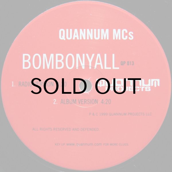 画像1: QUANNUM MCs / BOMBONYALL