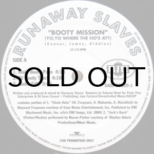 画像: RUNAWAY SLAVES / BOOTY MISSION