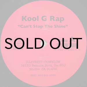 画像: KOOL G RAP / CAN'T STOP THE SHINE