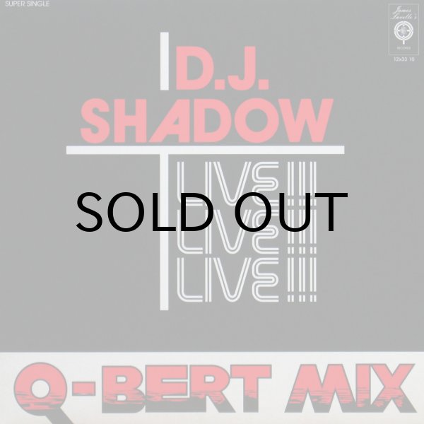 画像1: D.J. SHADOW / LIVE!!! Q-BERT MIX