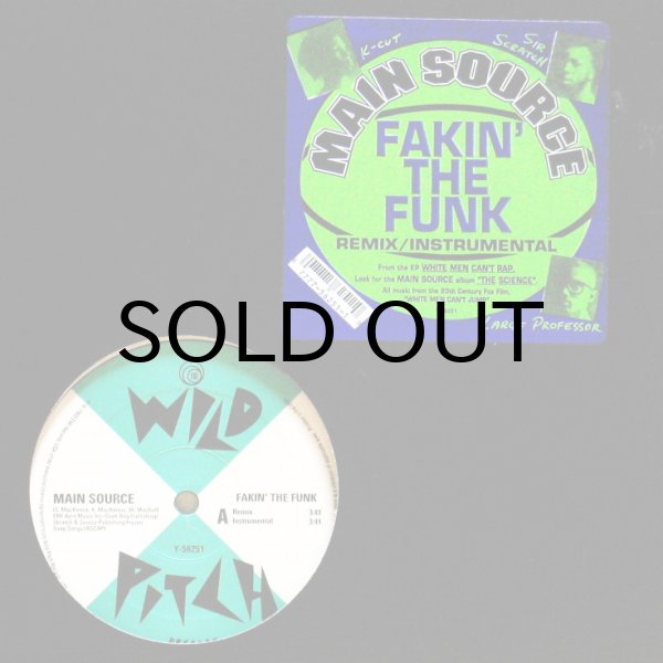 画像1: MAIN SOURCE / FAKIN' THE FUNK