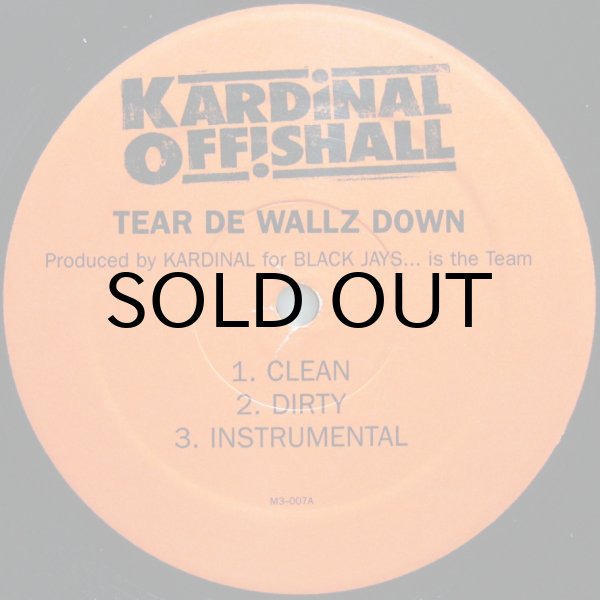 画像1: KARDINAL OFFISHALL / TEAR DE WALLZ DOWN