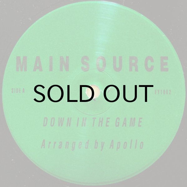 画像1: MAIN SOURCE / DOWN IN THE GAME