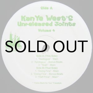 画像: KANYE WEST / UNRELEASED JOINTS VOLUME 4