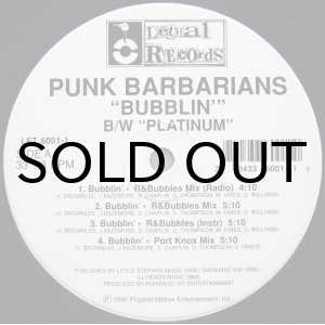 画像: PUNK BARBARIANS / BUBBLIN'