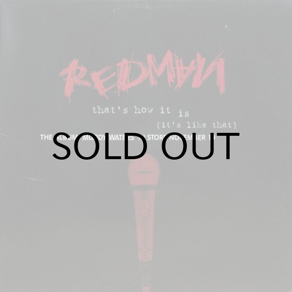 画像1: REDMAN / THAT'S HOW IT IS（IT'S LIKE THAT）