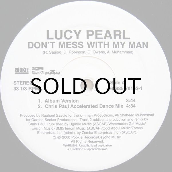 画像1: LUCY PEARL / DON'T MESS WITH MY MAN