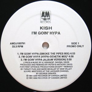 画像: KISH / I'M GOIN' HYPA