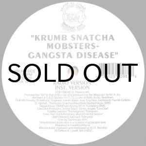 画像: KRUMB SNATCHA MOBSTERS / GANGSTA DISEASE