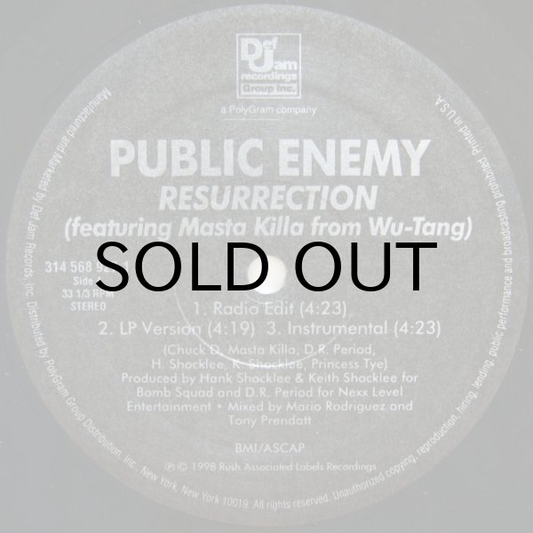 画像1: PUBLIC ENEMY / RESURRECTION